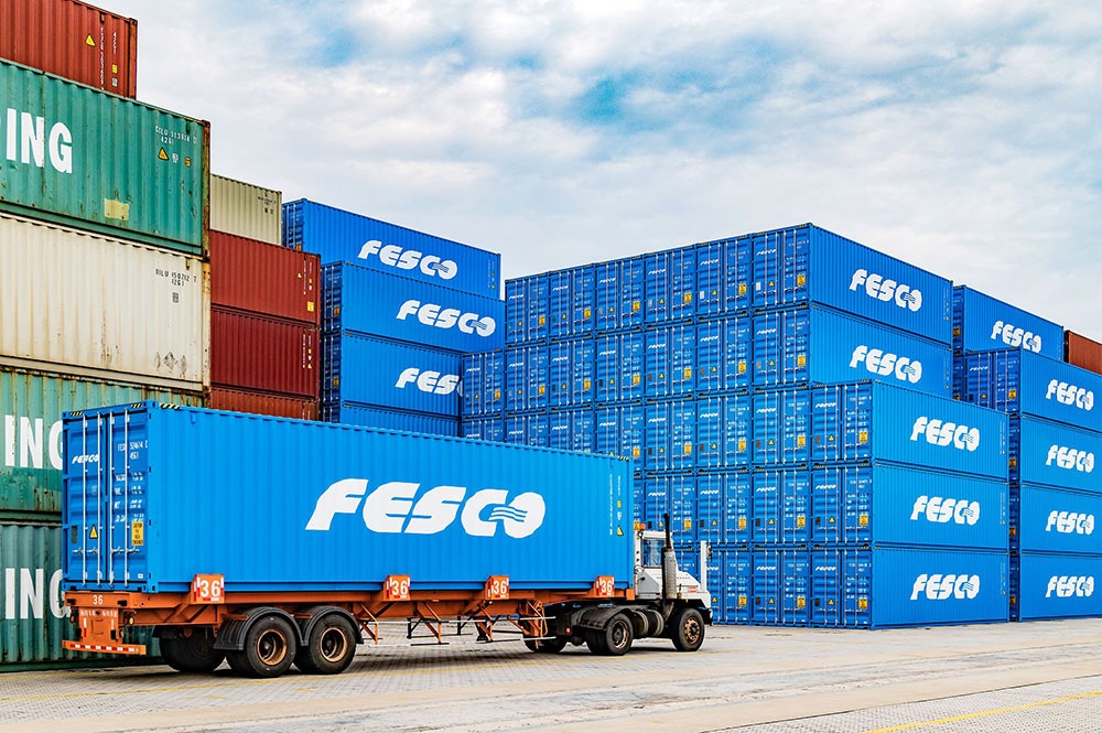Комплекс услуг в рамках сервиса FESCO на станции Доскино Горьковской железной дороги в Евпатории